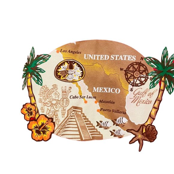 Princess Cruises Womens T Shirt Mexican Riviera Red Cruise Souvenir Size XL - Picture 4 of 6